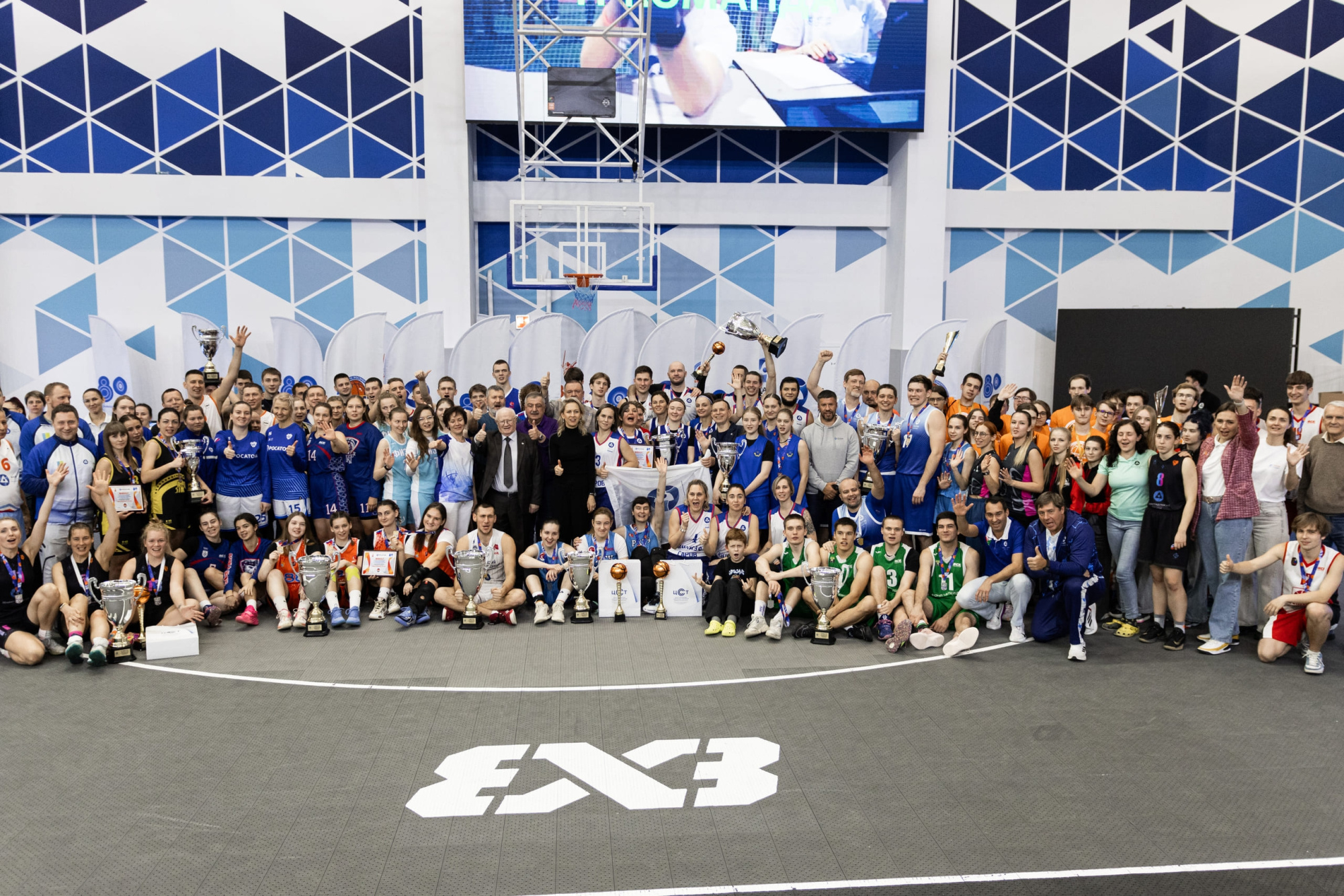Финал Кубка «Росатома» по баскетболу 3×3 «Оранжевый атом» среди организаций выиграли сборные инжинирингового и электроэнергетического дивизионов