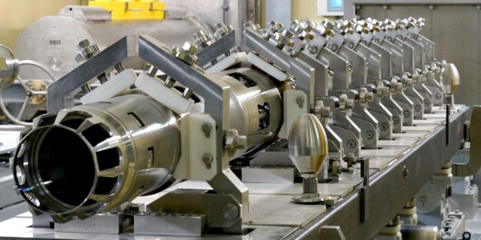 Photo: Equipment of the nuclear fuel fabrication/refabrication module for the BREST-OD-300 reactor
