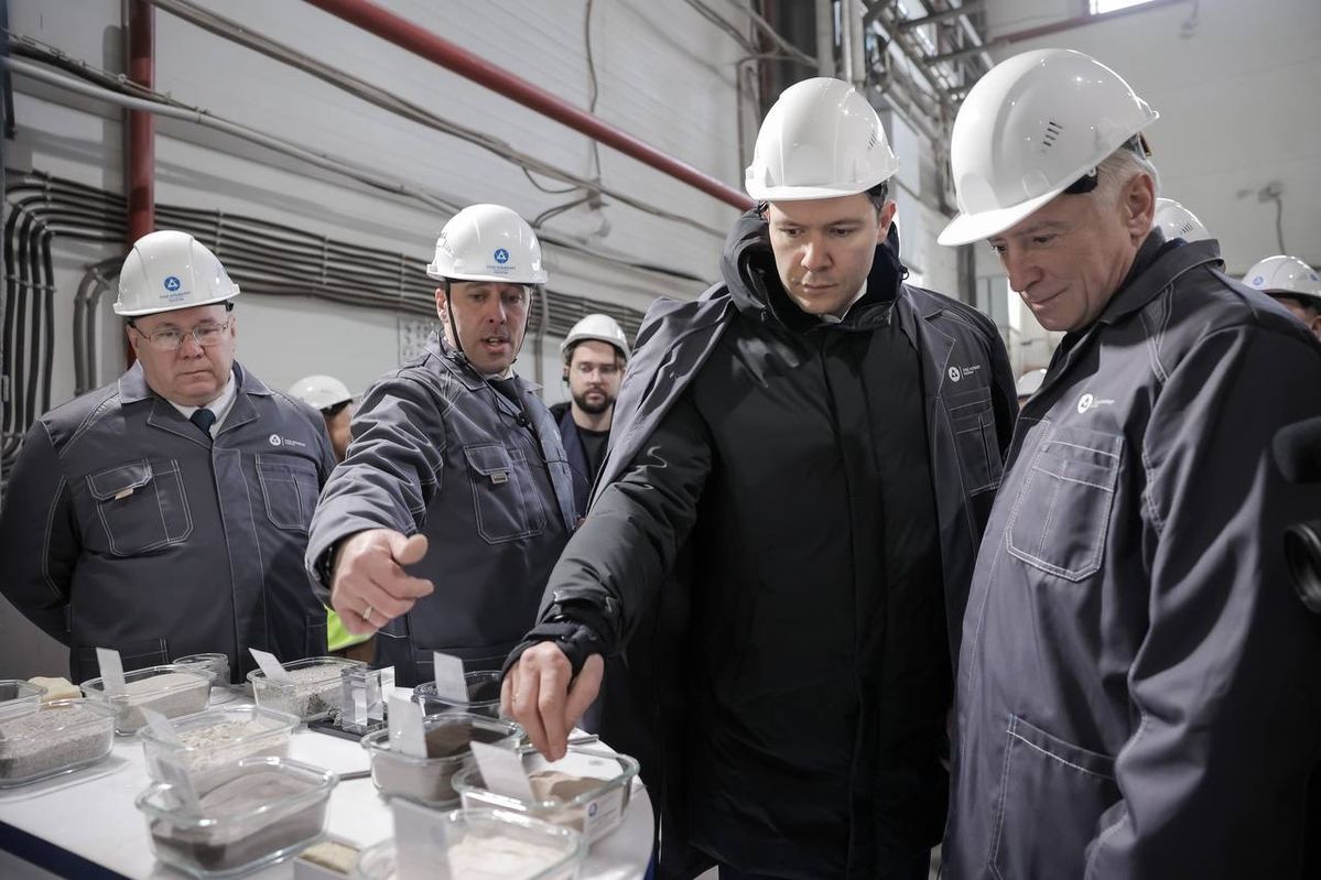На предприятии «Росатома» запущена производственная линия кварцевой муки