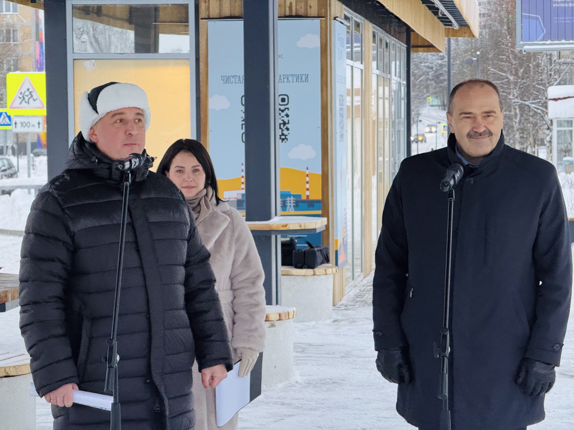 При поддержке «Росатома» в Полярных Зорях появилось благоустроенное общественное пространство 