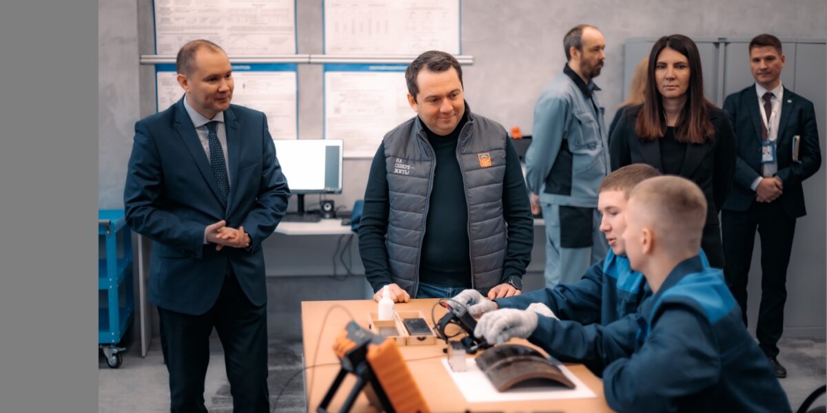 В Полярных Зорях открылся образовательно-производственный центр и 11 новых лабораторий и мастерских