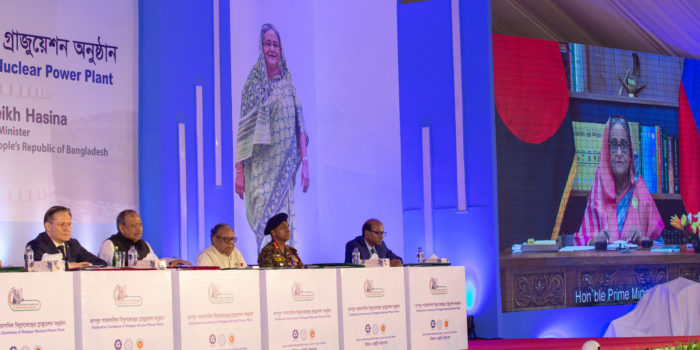 Photos: Rooppur NPP (Bangladesh), the ceremony of the delivery of the first batch of nuclear fuel
