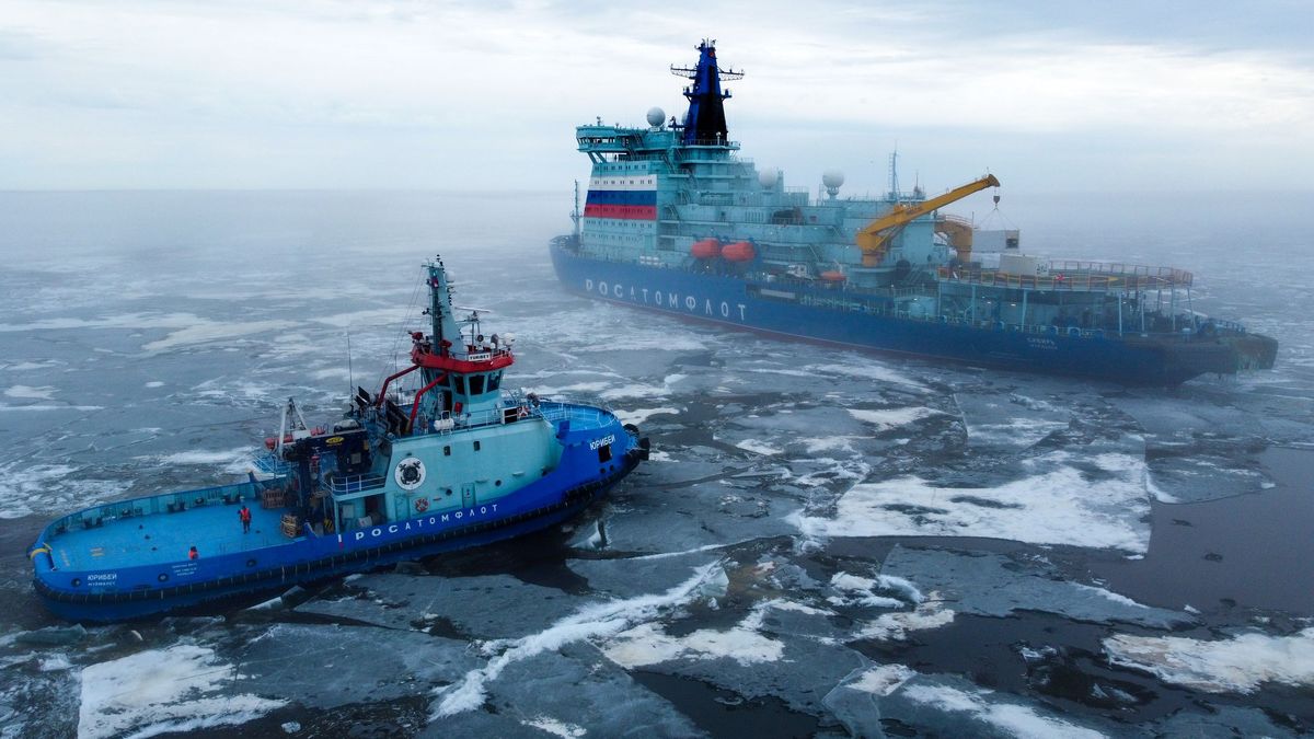 Photos and videos: videos, photos of nuclear icebreakers 2025