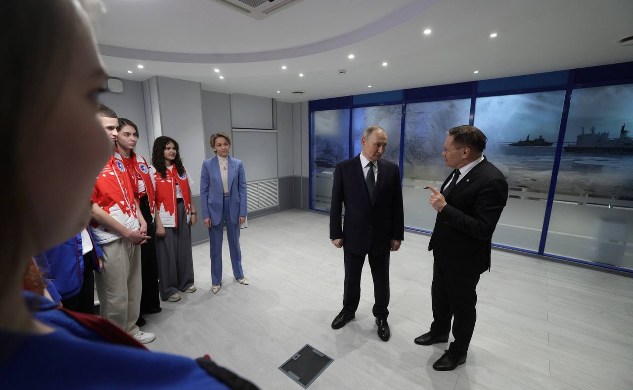 Russian President Vladimir Putin Visited Atomflot