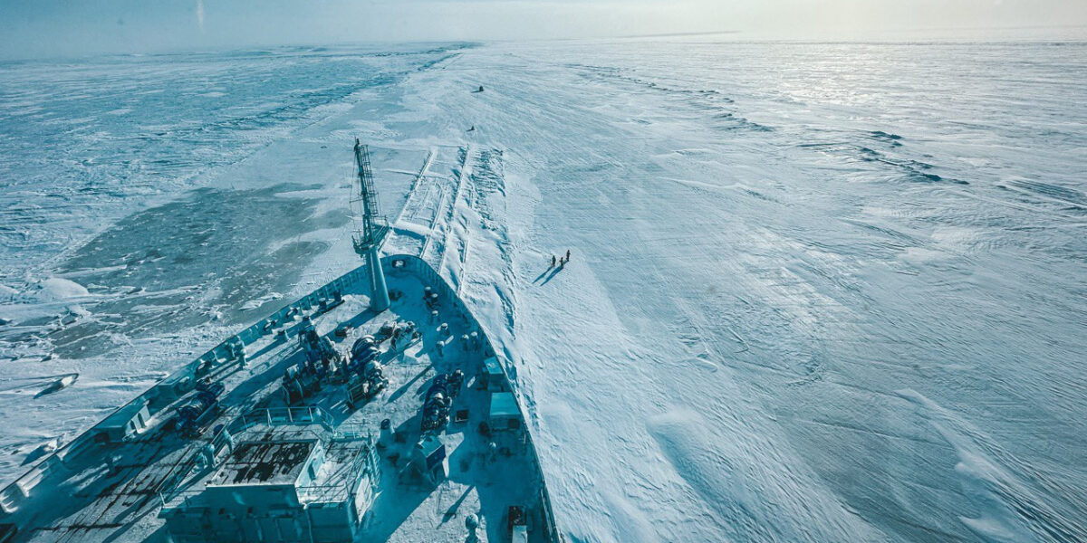 Rosatomflot nuclear icebreakers assisted ship berthing at three fast ice platforms