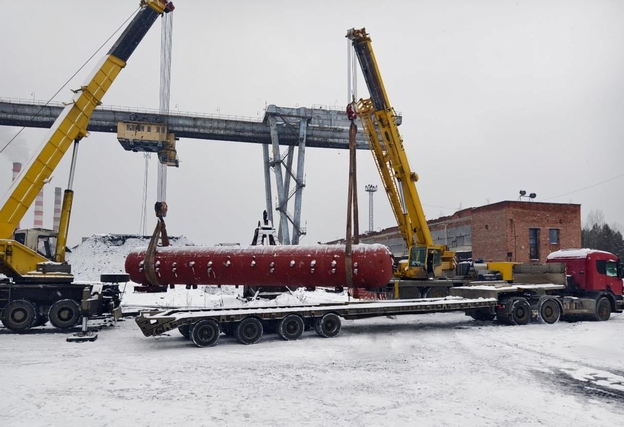 На Северской ТЭЦ «Росатома» завершена сборка каркаса нового котлоагрегата