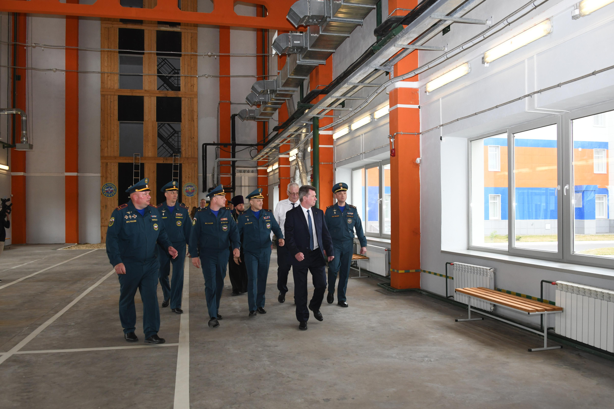 Делегация МЧС России с рабочей поездкой посетила Курскую АЭС 