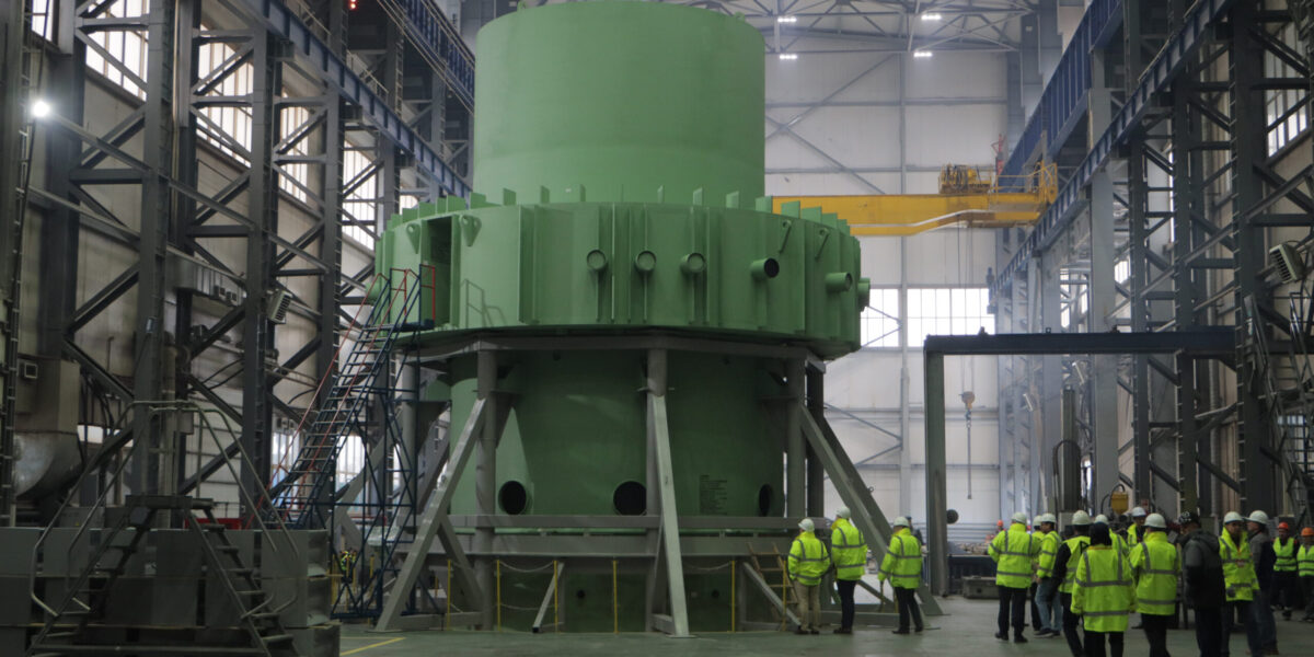Core catcher delivered to the Paks-2 NPP (Hungary) construction site