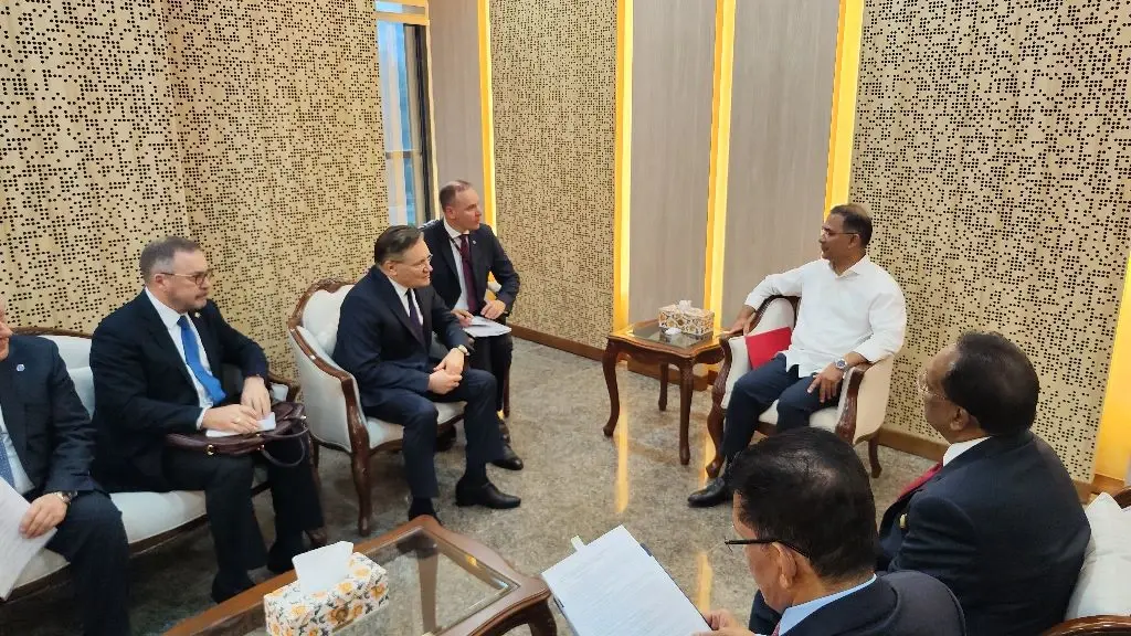 Глава «Росатома» Алексей Лихачев провел встречу с премьер-министром Бангладеш Тариком Рахманом