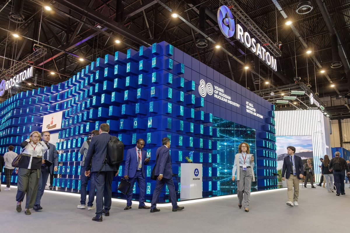 Фото: «Росатом» на Петербургском международном экономическом форуме 2025