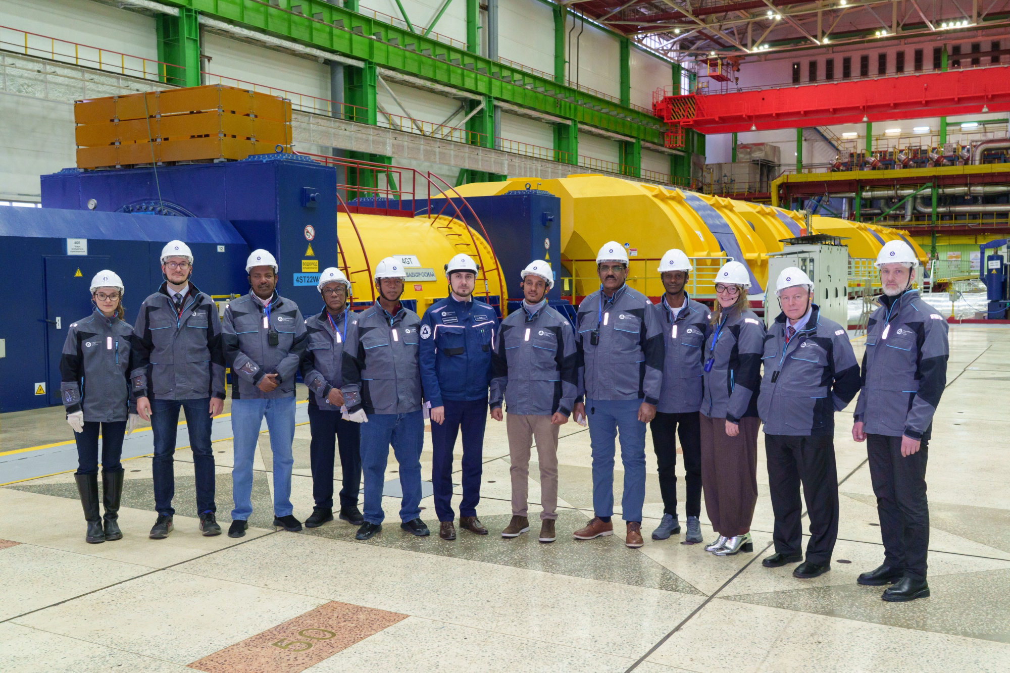 Калининскую АЭС в рамках технического тура посетила делегация Эфиопии