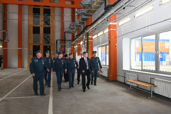 Делегация МЧС России с рабочей поездкой посетила Курскую АЭС 