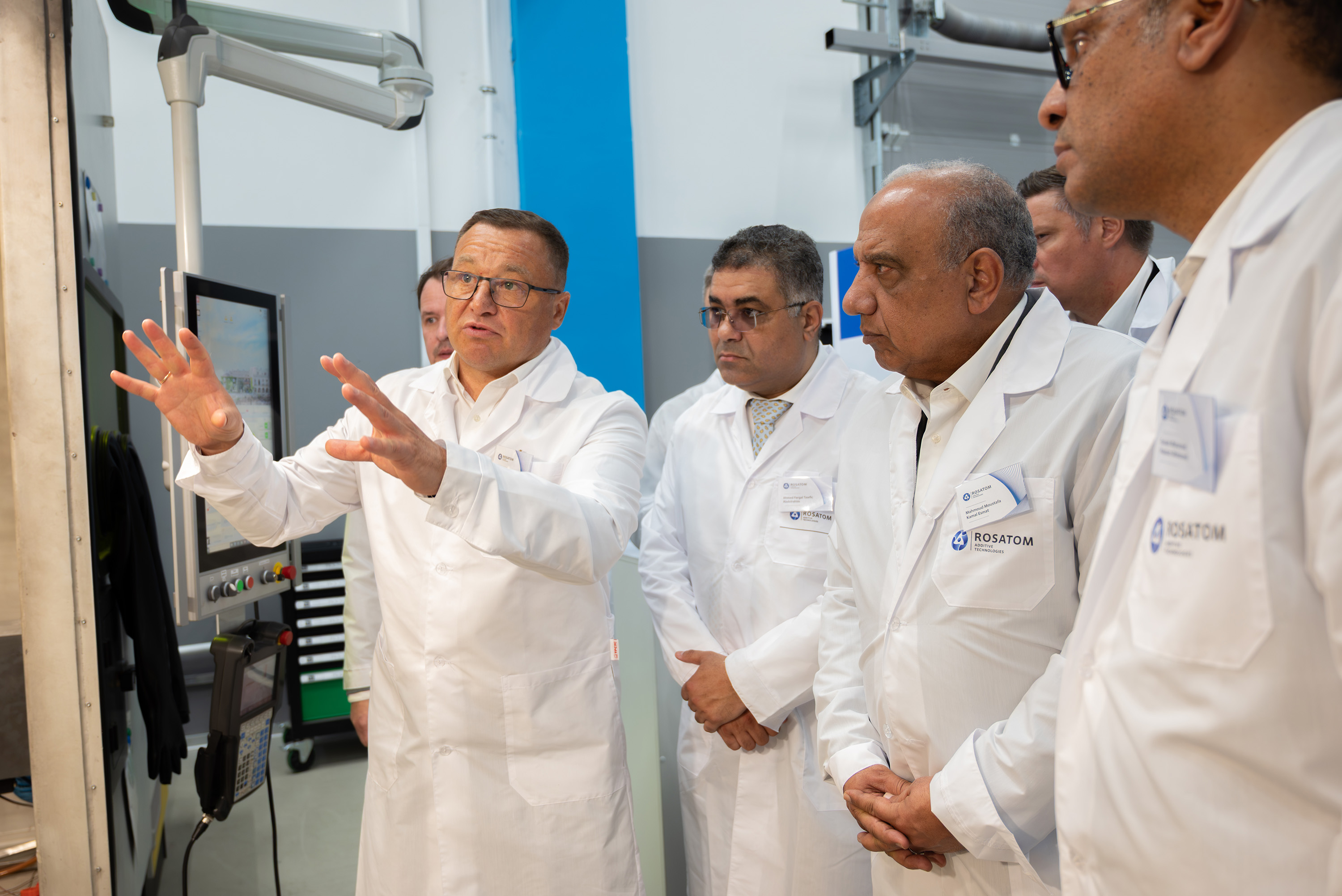 Egyptian Minister of Electricity has reviewed Rosatom’s 3D printing capabilities