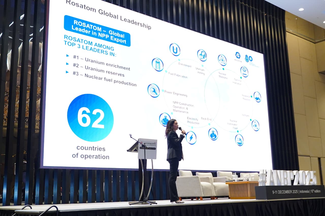 Rosatom Presents Its Solutions at the Asia Nuclear Business Platform 2025 Conference in Indonesia