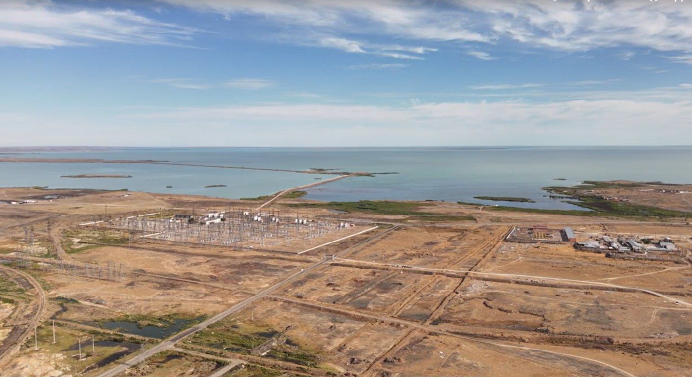Video: Ulken village (Kazakhstan), filming of the site (07.08.2025)
