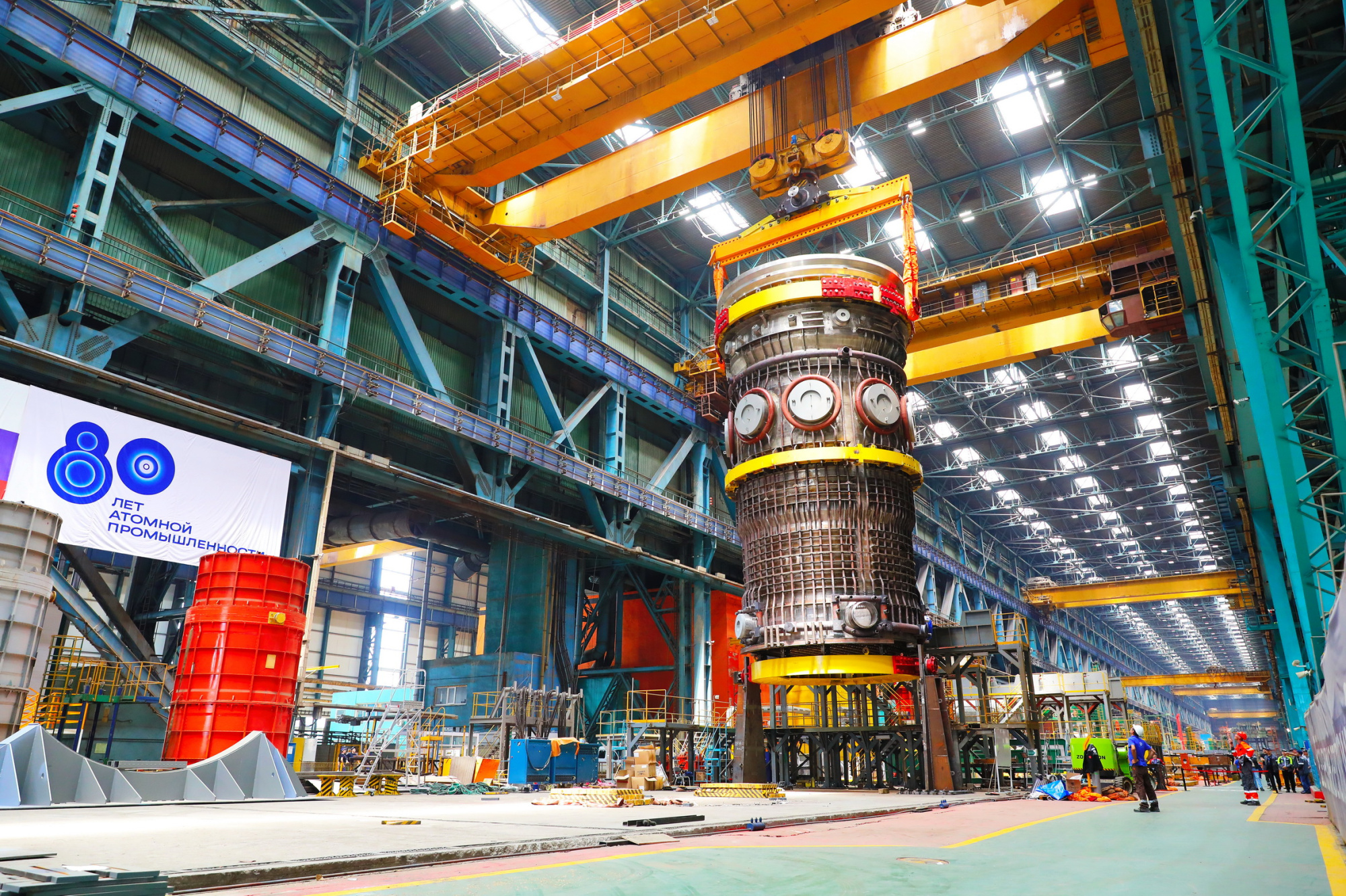Photos: Mechanical Engineering Division of Rosatom have manufactured the main equipment for the innovative reactor BREST-OD-300