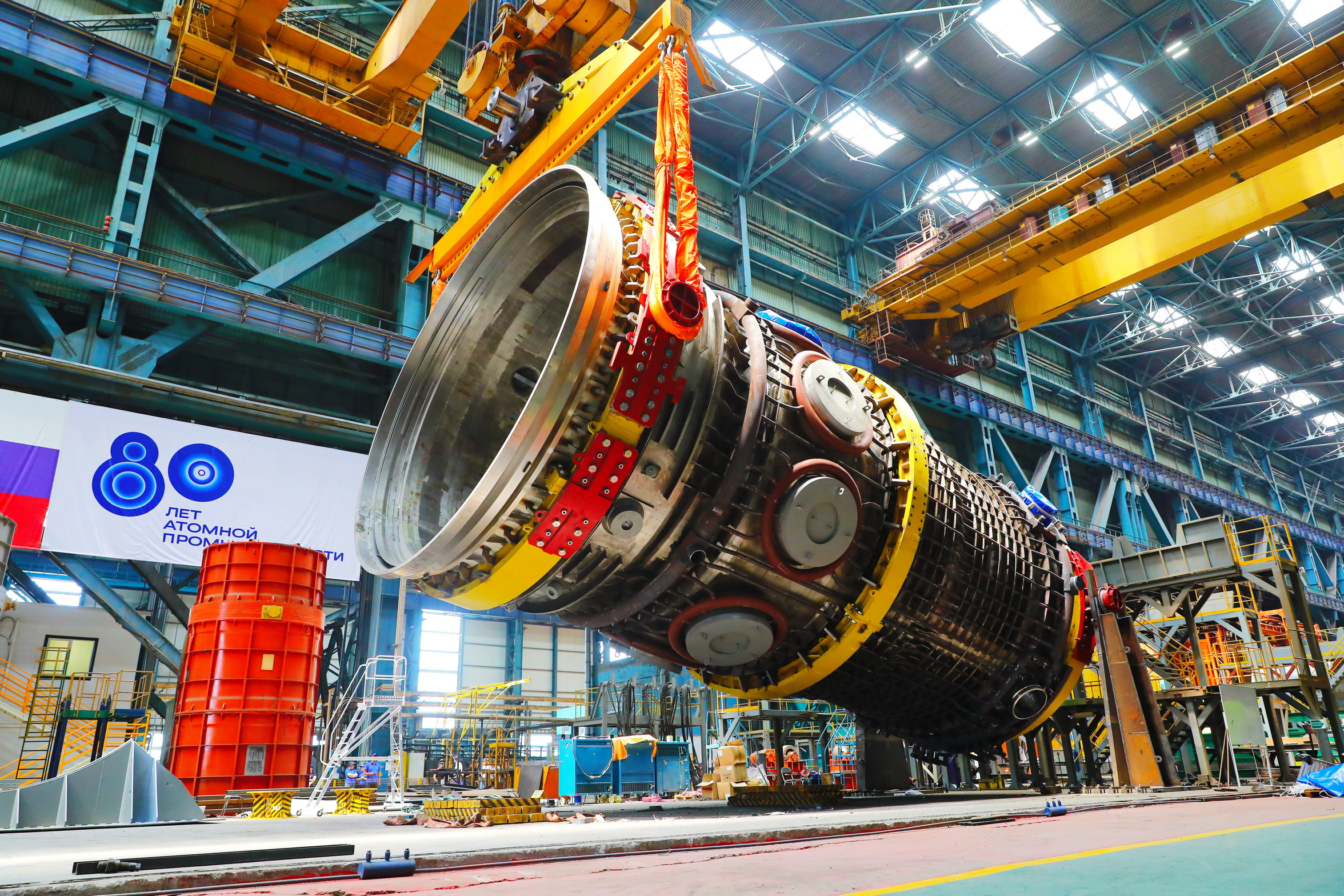 Mechanical Engineering Division of Rosatom have manufactured the main equipment for the innovative reactor BREST-OD-300