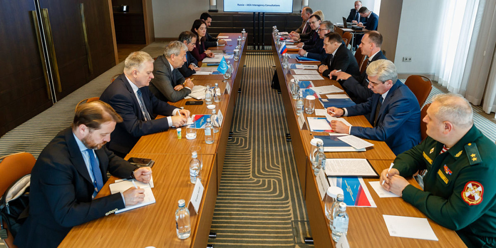 Another round of interdepartmental consultations between Russia and the IAEA takes place in Sochi