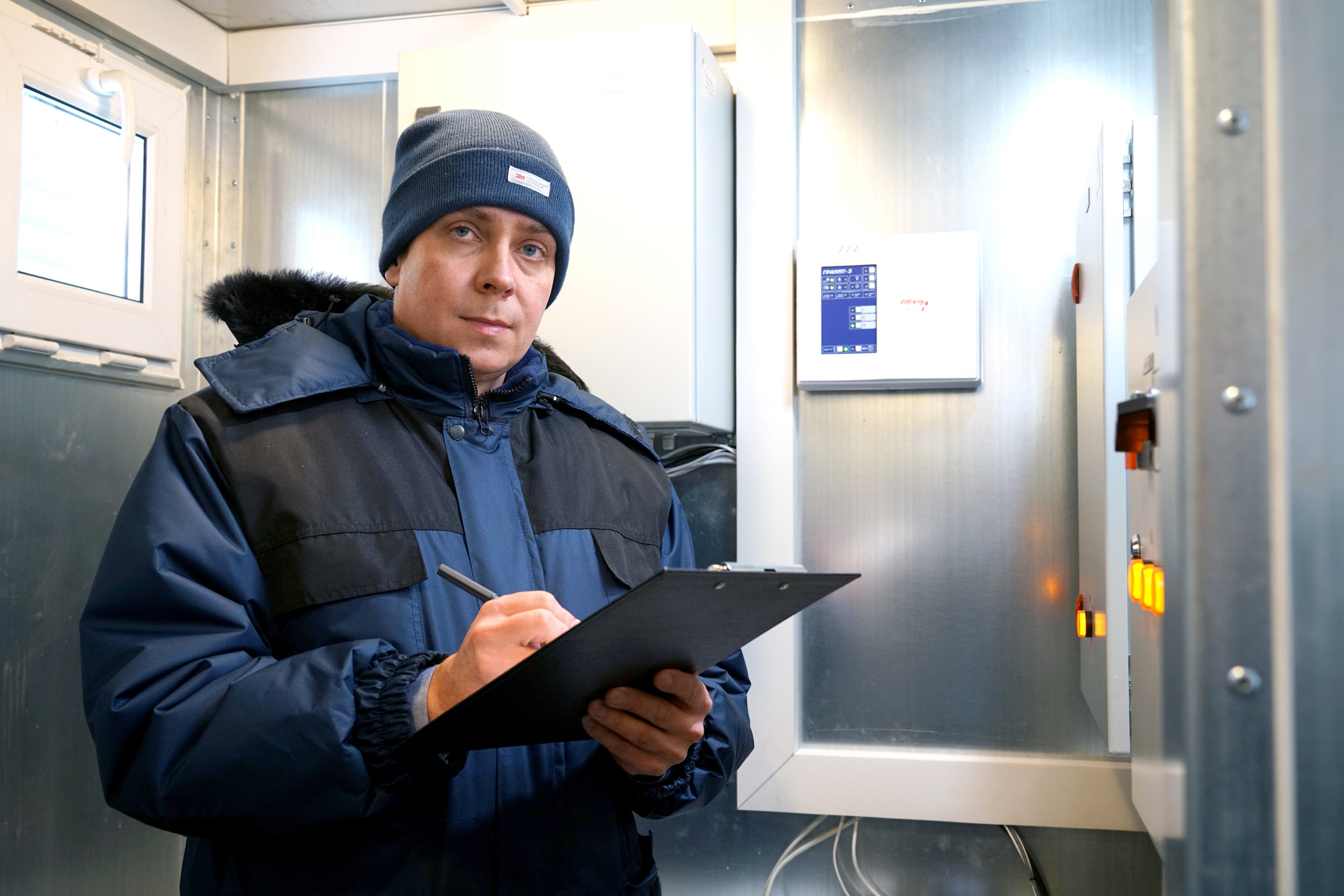 В районе строительства энергоблока БРЕСТ-ОД-300 установлен пост радиационного контроля 