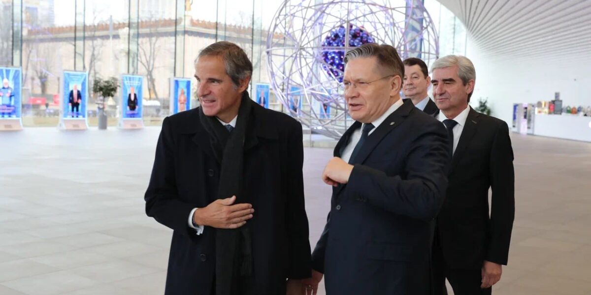 Video: Visit of the head of the International Atomic Energy Agency Rafael Grossi