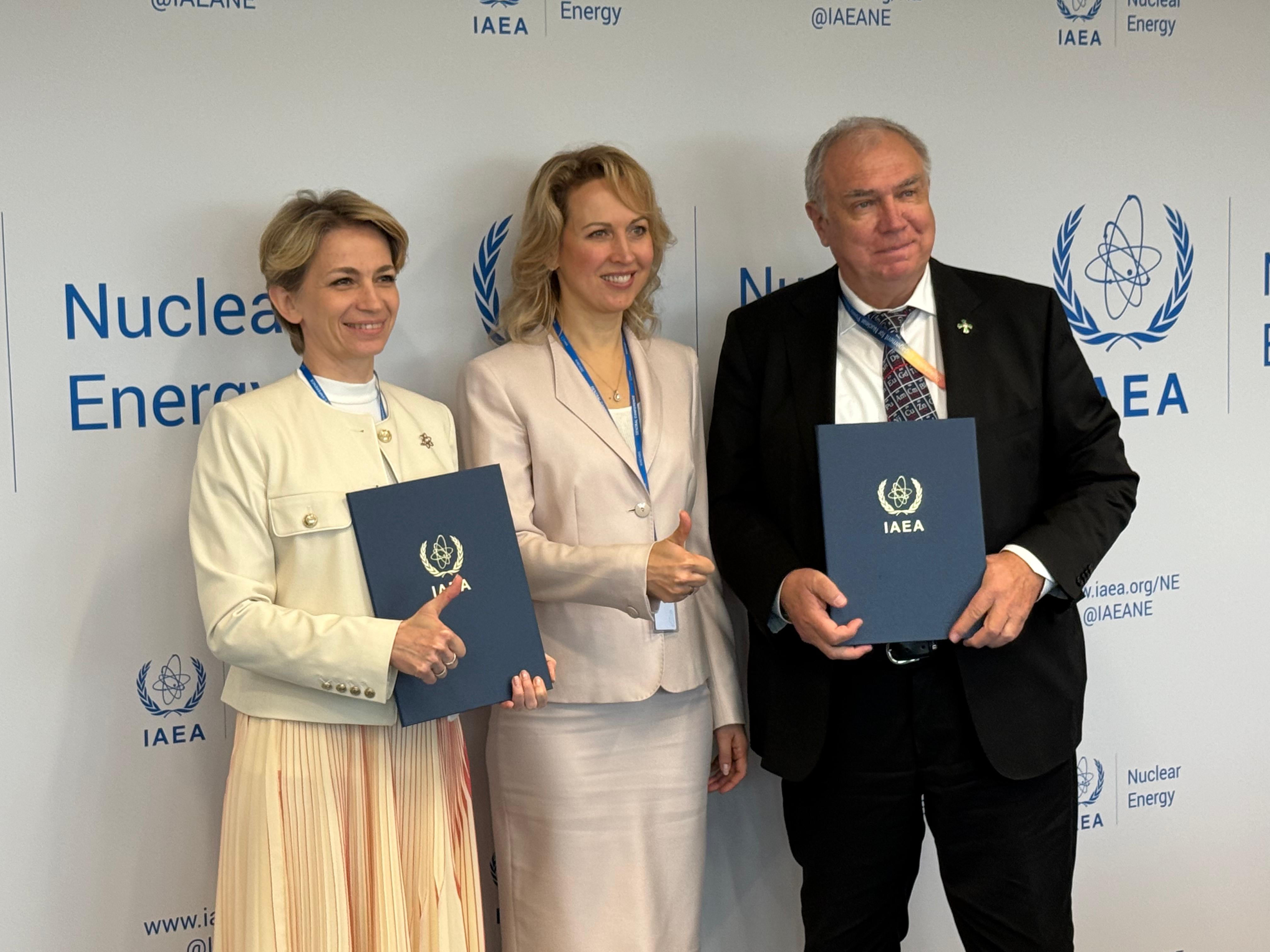 The IAEA and the Rosatom Corporate Academy have signed a partnership agreement