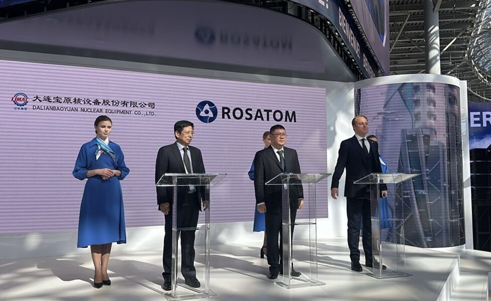 Rosatom develops cooperation with China in nuclear backend