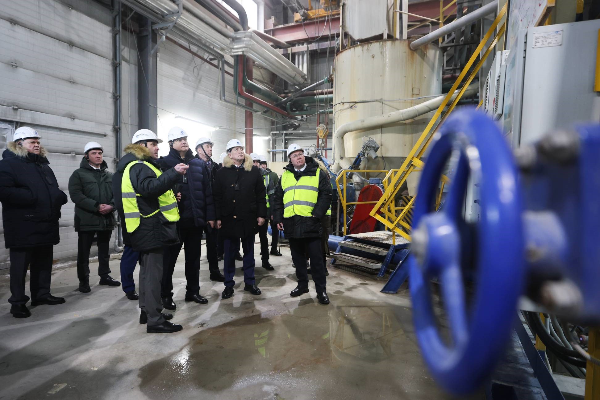 Полномочный представитель Президента РФ в СФО Анатолий Серышев посетил с рабочим визитом предприятие Горнорудного дивизиона «Росатома» 